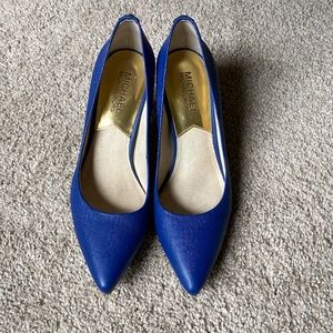 Michael Kors pumps pointed toe - royal blue